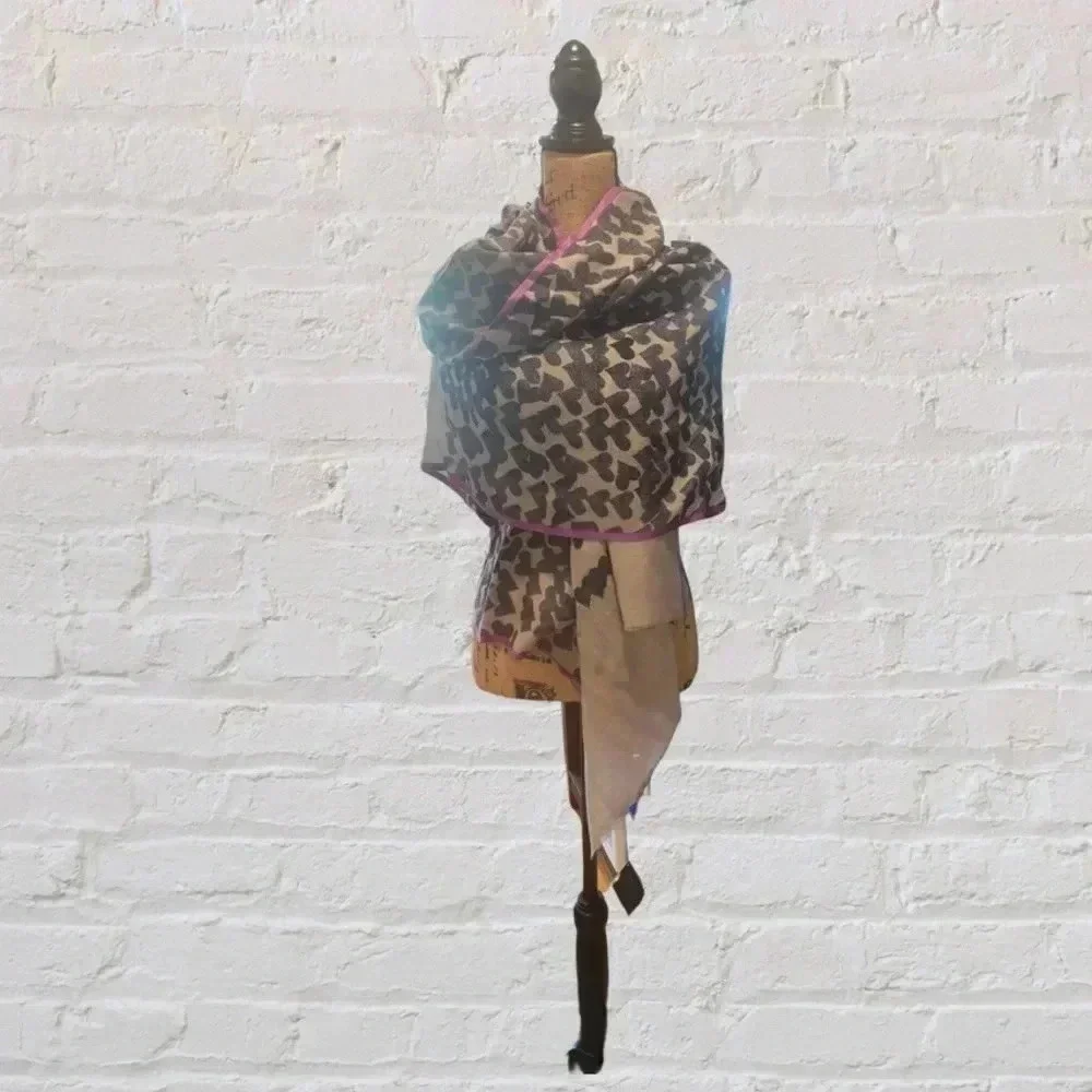 Saachi Wool/Silk Scarf